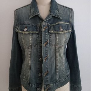 Vintage Denim Jacket, size L, pre-owned